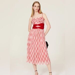 Adam Lippes bow front cami dress size 2